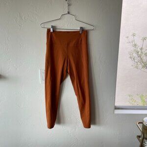 Girlfriend Collective Hi Rise Compressive Leggings 7/8 Length - Trail Color